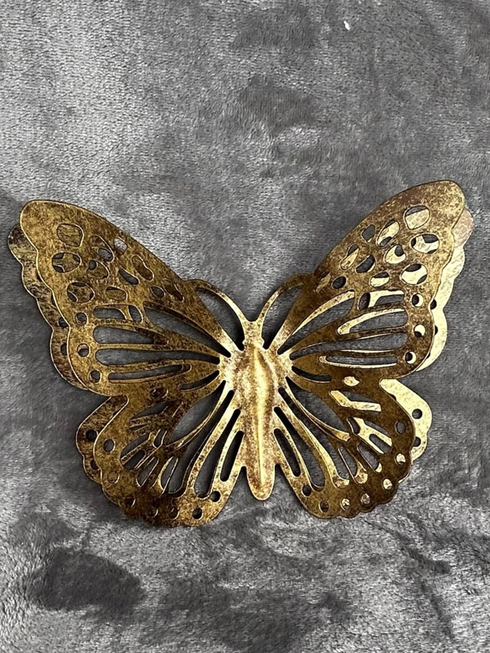 Gold Metal Butterfly Wall Decor Beautiful and Classic Home Decor Cottagecore